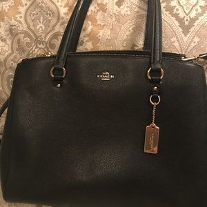 Authentic Black Coach Crossbody Bag